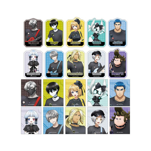 『#コンパス2.0 戦闘摂理解析システム』描き下ろし ロックバンドver. トレーディングダイカットステッカー(単位/BOX)